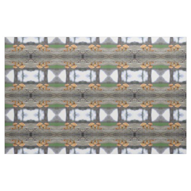 Tiny Toadstools Macro Gemustert Stoff (Fat Quarter (45,7 x 55,9 cm))