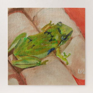 Tiny Tropical Frog Puzzle