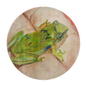 Tiny Tropical Frog Schneidebrett