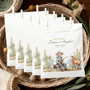 Tiny Trotter Future Angler Fishing Boy Baby Dusche Geschenktütchen