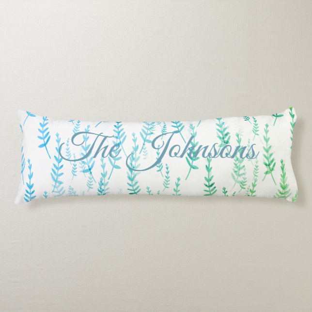 Tiny Twigs mit Blätter Seitenschläferkissen (Vorderseite)