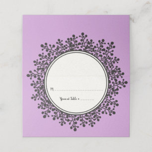 TINY VINES Bat Mitzvah Sitztisch Escortkarte Platzkarte