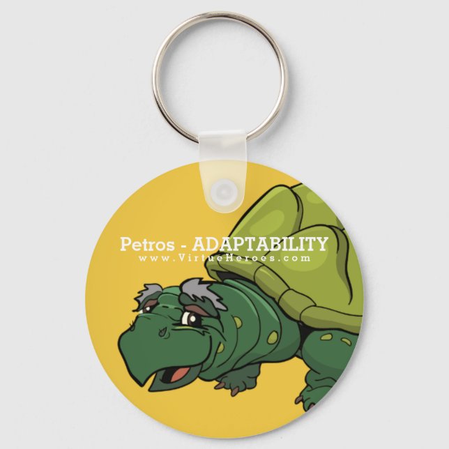 Tiny Virtue Heroes - Petros Key Chain Schlüsselanhänger (Vorderseite)