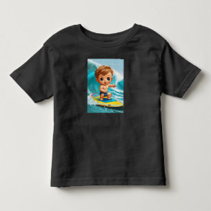 Tiny Wave Rider - Baby Surfer Vibes Kleinkind T-shirt