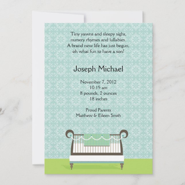 Tiny Yawns Ankündigung (Vorderseite)