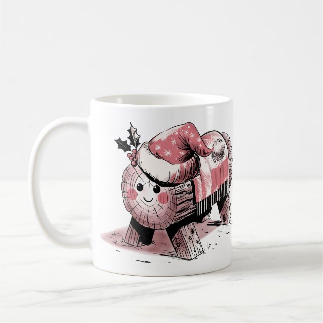 Tió de Nadal Kaffeetasse (Links)