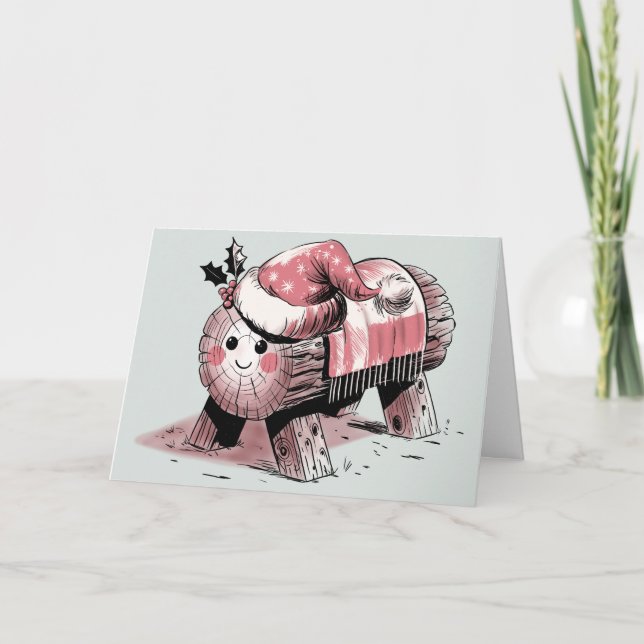 Tió de Nadal Karte (Vorderseite)
