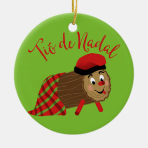 Tio De Nadal Keramikornament