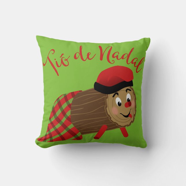Tio De Nadal Kissen (Vorderseite)