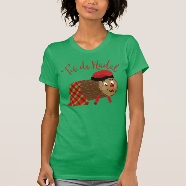 Tio De Nadal T-Shirt (Vorderseite)