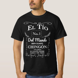 Tio Definition Funny Vatertag für Spanisch Uncl T-Shirt