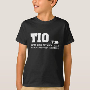 Tio Definition Vatertag Spanischer Onkel T-Shirt
