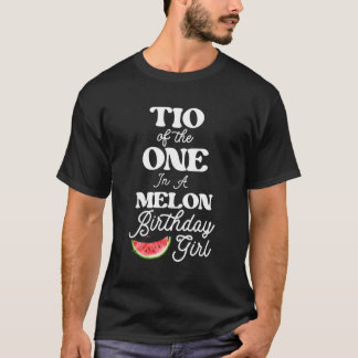 Tio des ersten in einem Melon Watermelon T-Shirt