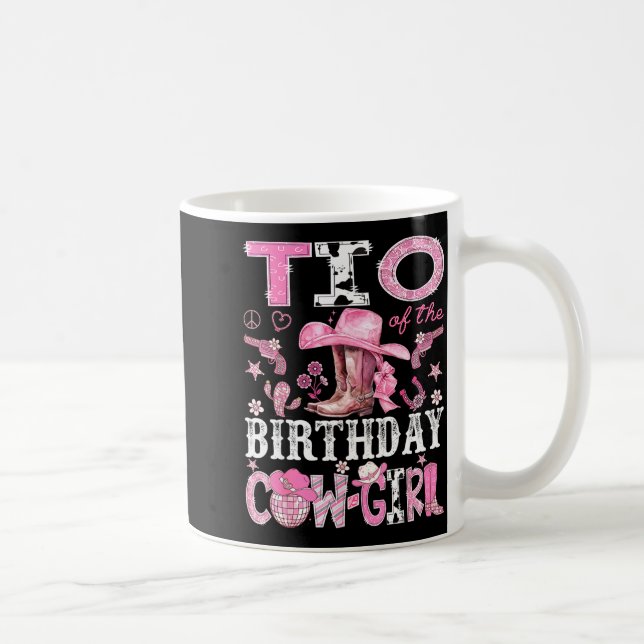 Tio Of The Birthday Cow-girl Nk Disco Rodeo Tio  Kaffeetasse (Rechts)