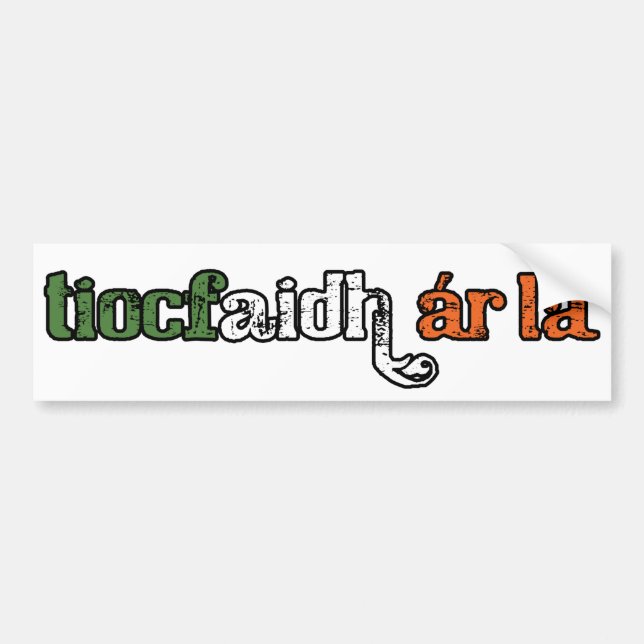 tiocfaidh ár lá Autoaufkleber (Vorne)