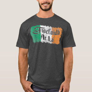 Tiocfaidh Ar La - Vintage irische Flagge T-Shirt