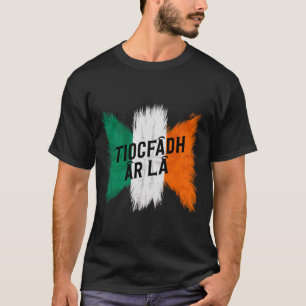 Tiocfaidh Ar La Vintage Irland Irische Flagge Iris T-Shirt