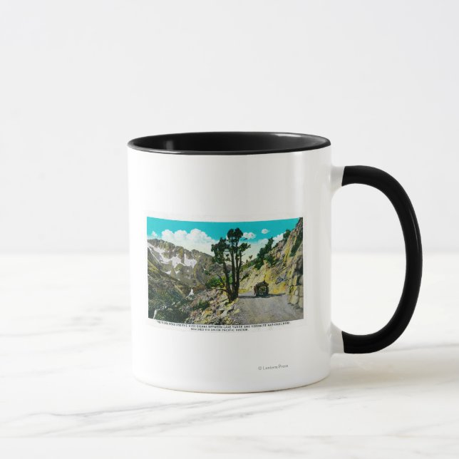 Tioga Road High Sierra zwischen Tahoe und Yosemit Tasse (Rechts)