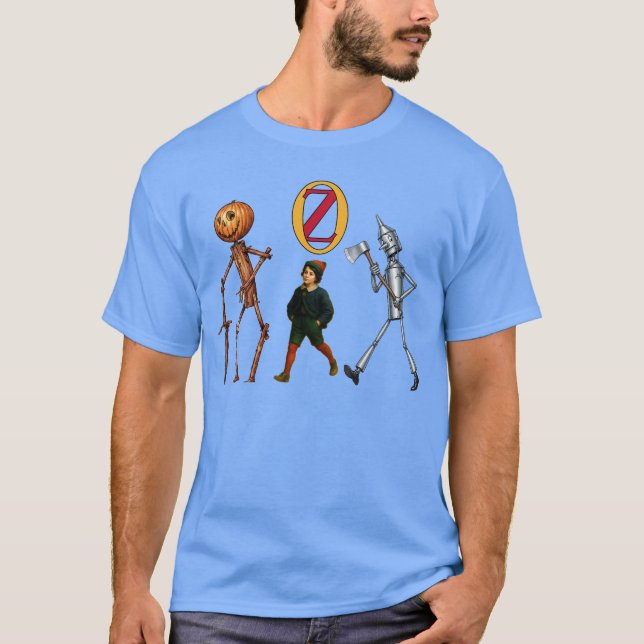 Tip, Jack Pumpkinhead und der Blechmann aus Oz T-Shirt (Vorderseite)