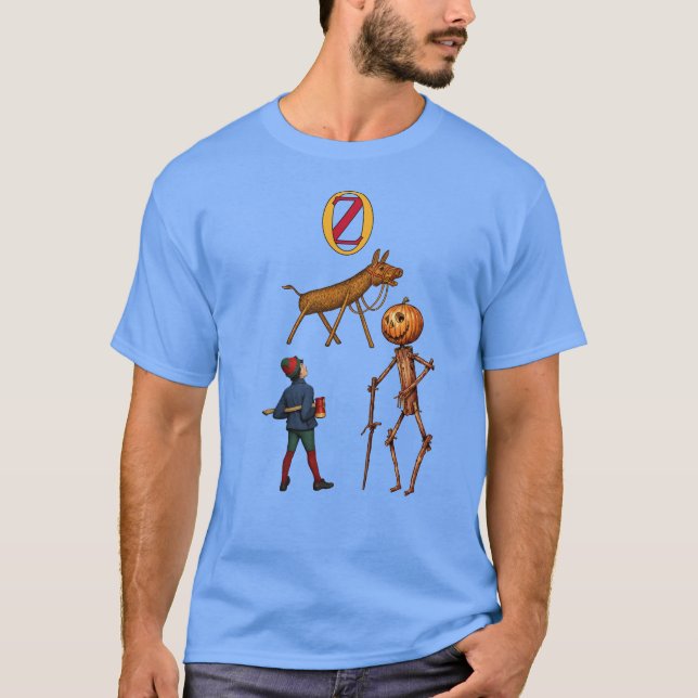 Tip, Sägebock und Jack Pumpkinhead aus Oz T-Shirt (Vorderseite)