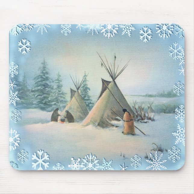 TIPI-LAGERSQUAW durch SHARON SHARPE Mousepad (Vorne)