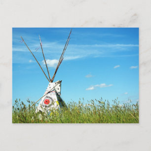 Tipi Postcard Postkarte