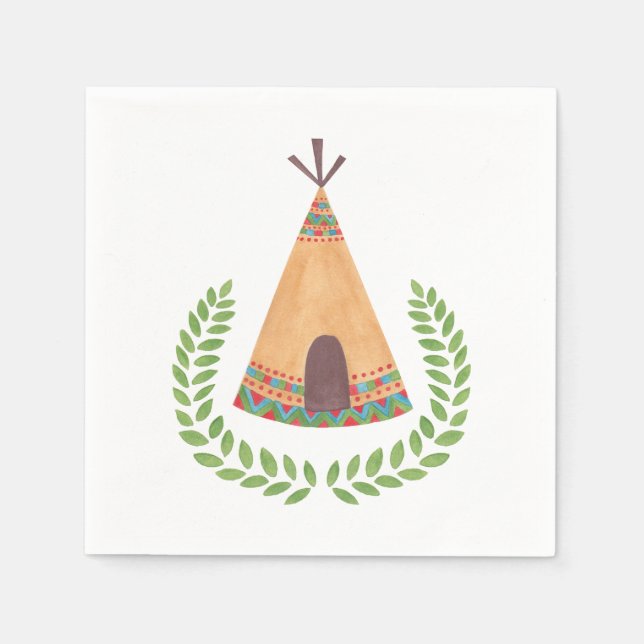 Tipi Serviette (Vorderseite)