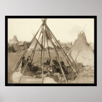 Tipi von Frau American Horse SD 1891