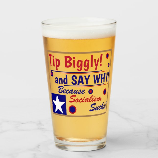 Tipp Biggly und sagen, warum Glas (Vorne (Gefüllt))
