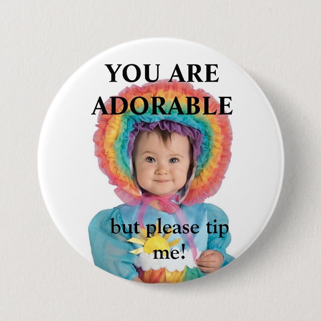 TIPP-KNOPF BUTTON (Vorderseite)