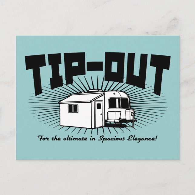Tipp-Out! Postkarte (Vorderseite)