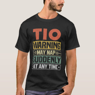 Tipp-Warnung kann jederzeit plötzlich Nickerchen - T-Shirt