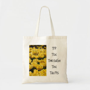 Tipp Zehe durch die Tulips Tote Tasche