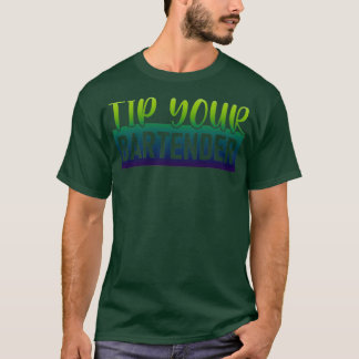 Tippen Sie auf Ihren BARKEEPER Barkeeper Funny Bar T-Shirt