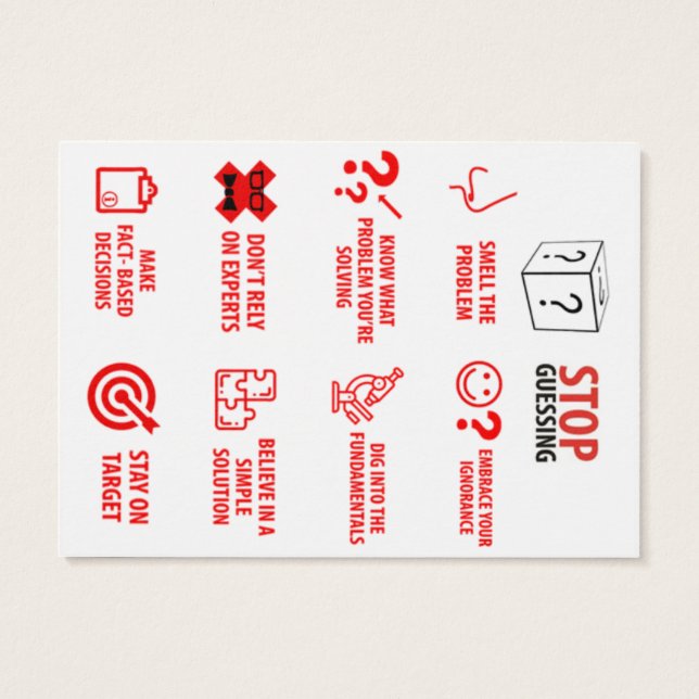 Tippen Sie auf Pocket Card 2,5" x 3,5" (Rückseite)