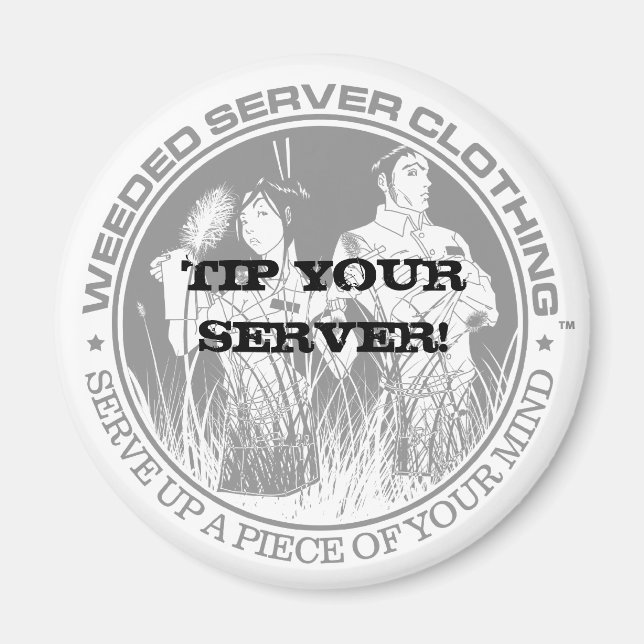 TIPPEN SIE IHREN SERVER! MAGNET - Maßgeschneidert  (Vorne)