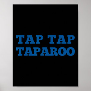 Tippen Taparoo Motivations-Hockey-Zitat Männer Fra Poster