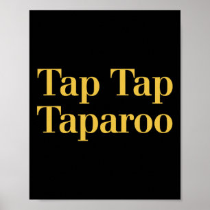 Tippen Taparoo Motivations-Hockey-Zitat Männer Fra Poster