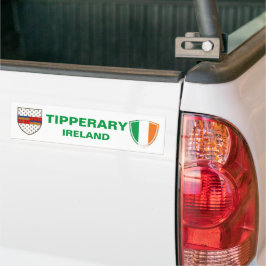 Tipperary Ireland Wappen und irische Flagge Autoaufkleber