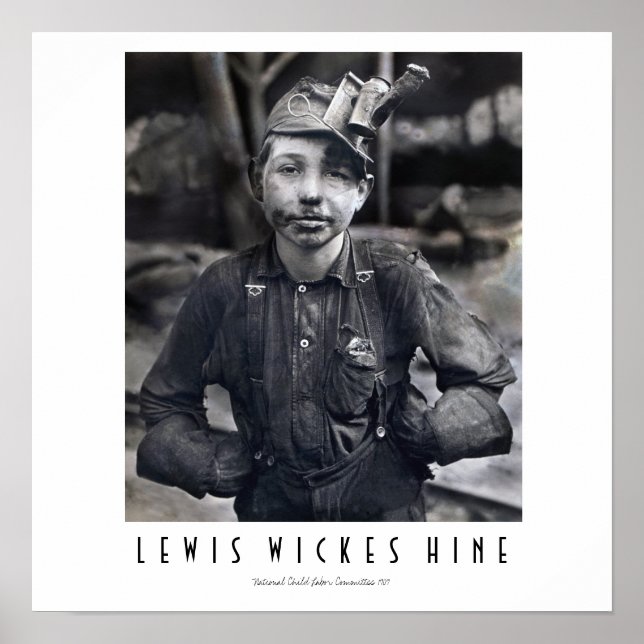 Tipple Boy in West Virginia Mine Poster (Vorne)