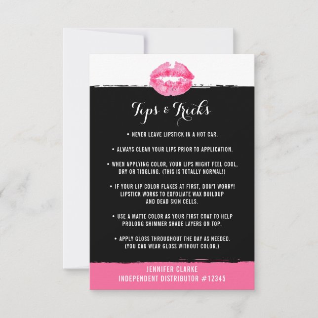 Tipps & Tricks für Lipstick-Distributoren Pink Kis (Vorderseite)