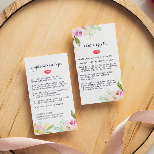 Tipps und Tricks für kundenspezifische Lip-Produkt Visitenkarte