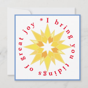 Tipps zur Freudenkarte Feiertagskarte