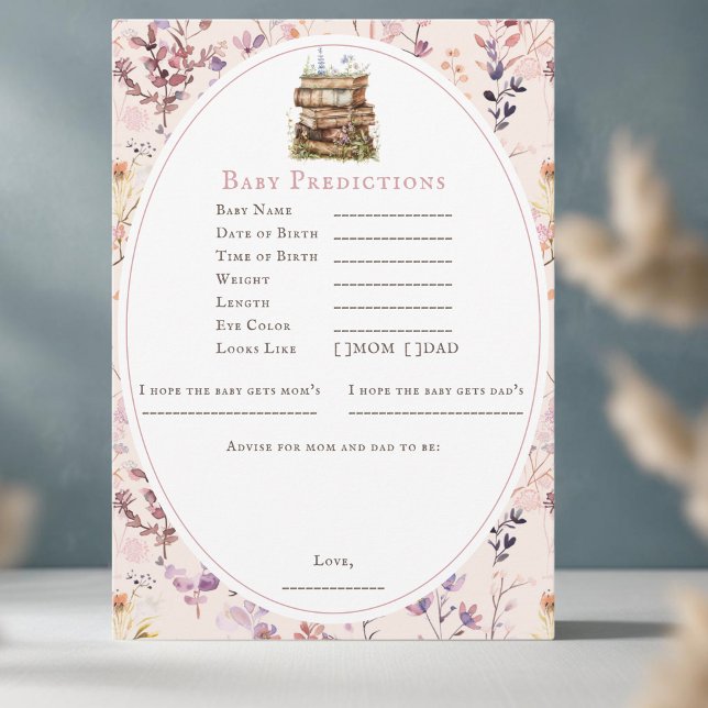 Tipps zur Wildblume von Babydusche Einladung (Von Creator hochgeladen)