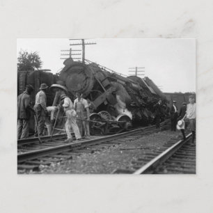 Tippsy Locomotive, 20er Postkarte