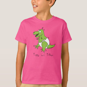 Tippy T-Rex Baby Dinosaur Kid's Boy's T - Shirt