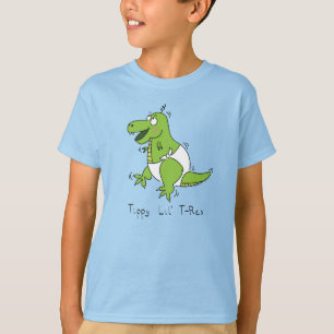Tippy T-Rex Baby Dinosaur Kid's Boy's T - Shirt