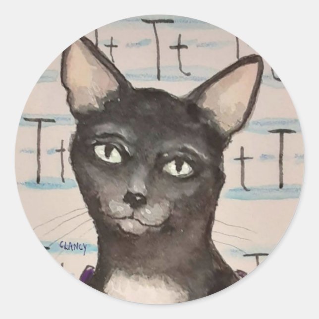 TippyTaDa sticker (Vorderseite)