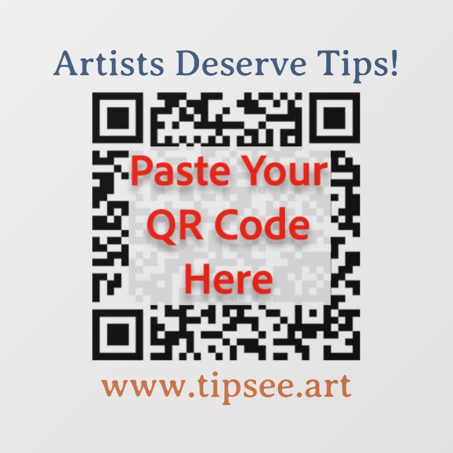 TipSee Member Window Cling Decal (transparent) Fensteraufkleber (Blatt)