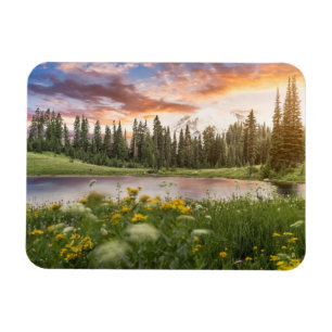 Tipsoo See vom Mount Rainier Magnet